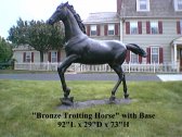 Bronze Trotting Horse Bronze Trotting Horse