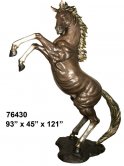 Bronze Rearing Horse 10 Ft. Bronze Rearing Horse 10 Ft.