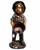 Bronze Little Boy Bronze Little Boy