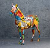 Life Size Fiberglass Pop Art Horse Life Size Fiberglass Pop Art Horse