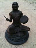Bronze Indian Hand Drummer Bronze Indian Hand Drummer