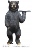 Campground Bear With Serving Tray Campground Bear With Serving Tray