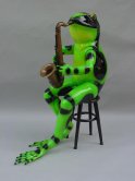 Frog with Saxophone Frog with Saxophone