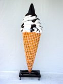 Soft twist Ice Cream Cone (on metal base) Soft twist Ice Cream Cone (on metal base)