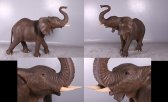 Elephant with Trunk Up 4ft. Elephant with Trunk Up 4ft.