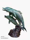 Dolphins on Wave 38" Dolphins on Wave 38"