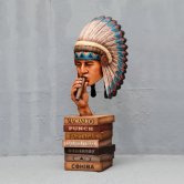 Indian Head on Cigar Boxes Indian Head on Cigar Boxes