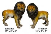 Bronze Lion Pair (Left and Right) Bronze Lion Pair (Left and Right)