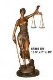 Bronze Blind Justice Bronze Blind Justice