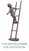 Boy on Ladder Boy on Ladder