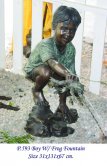 Boy with Frog Fountain Boy with Frog Fountain