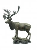 Moose on Marble Base Moose on Marble Base