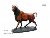 Bison/Bull on Marble Base Bison/Bull on Marble Base