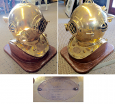 Brass Diving Helmet Brass Diving Helmet