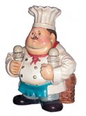 Chef Salt & Pepper Holder Chef Salt & Pepper Holder