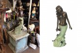Bronze Mermaid Fountain / Base (optional) Bronze Mermaid Fountain / Base (optional)