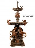 Bronze Horse Tiered Fountain Bronze Horse Tiered Fountain