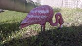 Cast Iron Flamingo Cast Iron Flamingo