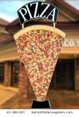 Jumbo Pizza Slice Advertising Sign Sculpture Jumbo Pizza Slice Advertising Sign Sculpture