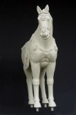 Terracotta Horse Bronze and Roman Stone Finish 7.8' Terracotta Horse Bronze and Roman Stone Finish 7.8'