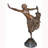 Bronze Deco Girl Bronze Deco Girl