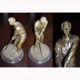 Bronze Small Golfer Bronze Small Golfer