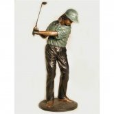Bronze Lady Golfer Bronze Lady Golfer