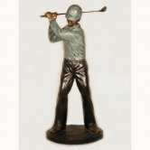 Bronze Golfer - Backswing Bronze Golfer - Backswing