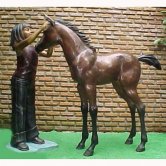 Bronze Girl and Her Foal Bronze Girl and Her Foal