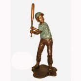 Bronze Baseball Batter Bronze Baseball Batter