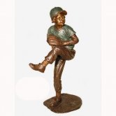 Bronze Baseball Pitcher Bronze Baseball Pitcher