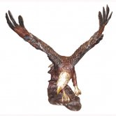 Bronze Eagle Catching Fish Bronze Eagle Catching Fish