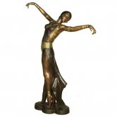 Bronze Costumed Dancer Bronze Costumed Dancer