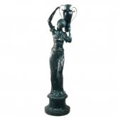 Bronze Woman With Vase Fountain Bronze Woman With Vase Fountain