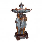 Bronze Four Girls Fountain Bronze Four Girls Fountain