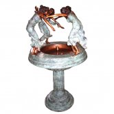 Bronze Four Ladys Fountain Bronze Four Ladys Fountain