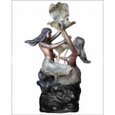 Bronze Fountain with 2 Mermaids Bronze Fountain with 2 Mermaids