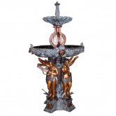Bronze Fountain with four Cherubs Bronze Fountain with four Cherubs