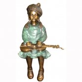 Bronze Girl with Violin Bronze Girl with Violin