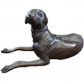 Bronze laying Dog Bronze laying Dog