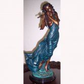 Bronze Lady with Flute Bronze Lady with Flute