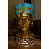 Bronze Neferiti Bust Bronze Neferiti Bust