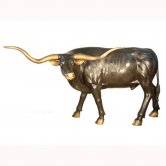 Bronze Longhorn Steer Statue Bronze Longhorn Steer Statue