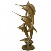 Bronze Sailfish Fountain Bronze Sailfish Fountain