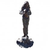 Bronze Nude Flower Girl Fountain Bronze Nude Flower Girl Fountain