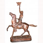 Bronze Large Buffalo Signal Bronze Large Buffalo Signal