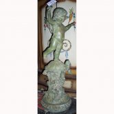 Bronze Cupid on Turtle Bronze Cupid on Turtle