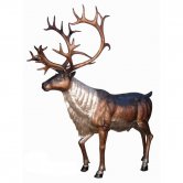Bronze Caribou Statue Bronze Caribou Statue