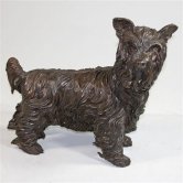 Bronze Standing Dog '' Scotty '' Bronze Standing Dog '' Scotty ''