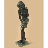 Bronze Standing Girl Fountain Bronze Standing Girl Fountain
